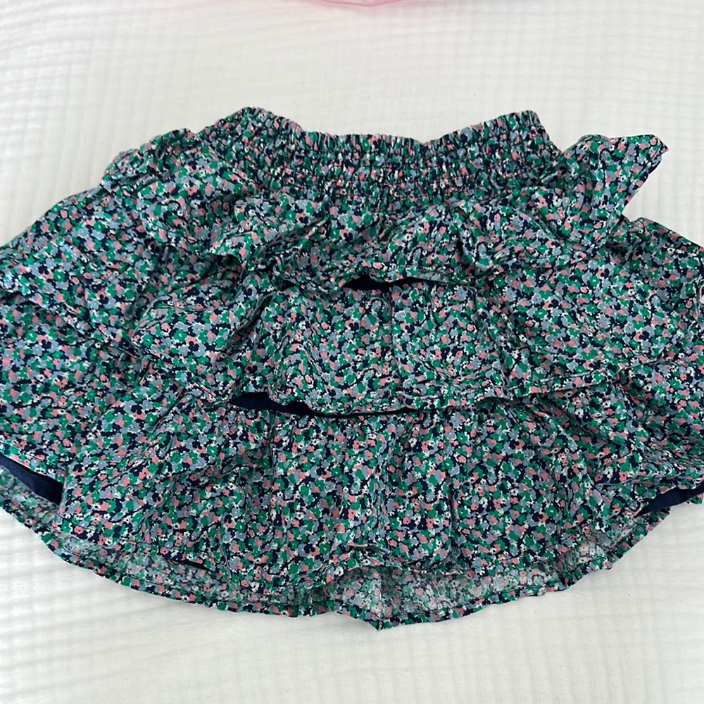 Floral Ruffle Skirt for Kids